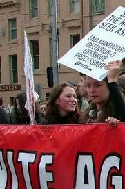 Racism protest in Melbourne, Australia, 2013