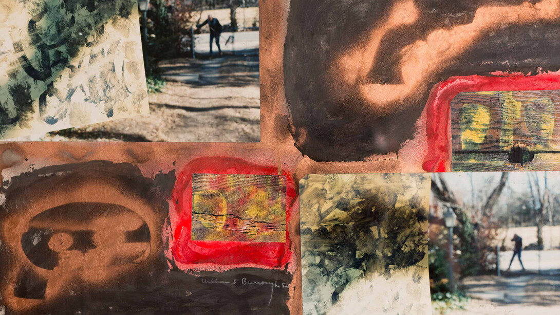 William S. Burroughs, The old assassin, 1989. Courtesy of October Gallery 