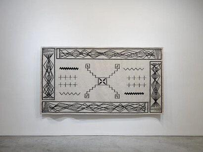 Raven Chacon, Scores for coming storms, exhibition view. Courtesy of Sikkema Malloy Jenkins