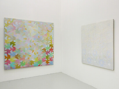 Systemic Pattern Painting. Courtesy of David Richard Gallery