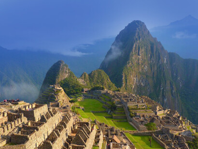 Paisaje de Machu Picchu, Perú