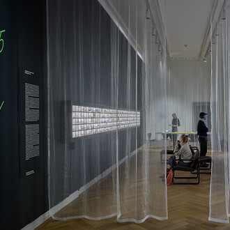 Soft power, the Brussels way of making the city, exhibition view. Courtesy of S AM Swiss Architecture Museum