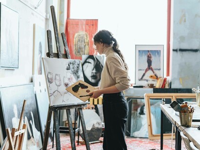 Using art as an outlet to scatterfocus