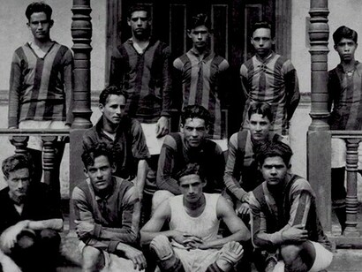 El equipo de la Liga Deportiva Alajuelense, en 1928