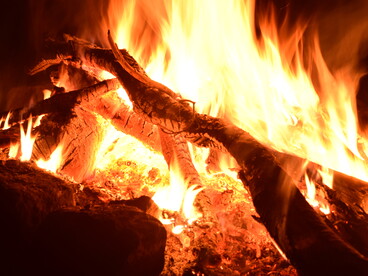 Fuego - Fotografía de Gabriel Lopez. Dinamarca, 2021