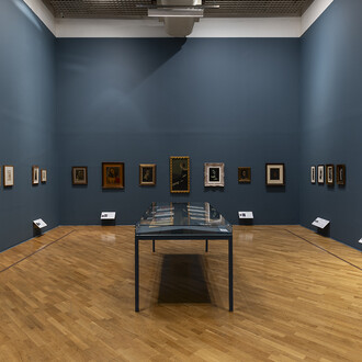 Ismael Nery, Trampa moderna, exhibition view. Courtesy of Pinacoteca