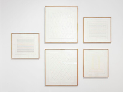 Lionel Estève, Focus. Un hiver à Athènes, exhibition view. Courtesy of Perrotin Gallery. Photo by Tanguy Beurdeley