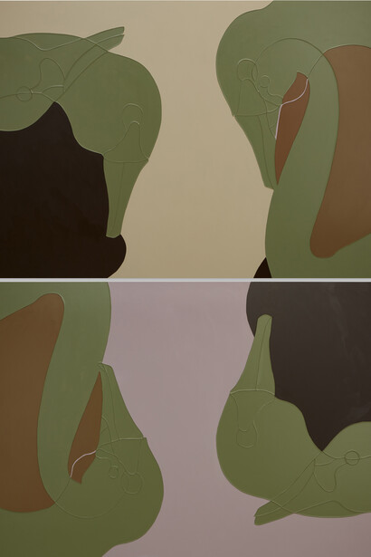 Gary Hume, Untitled, 2024. Courtesy of Sprüth Magers Gallery