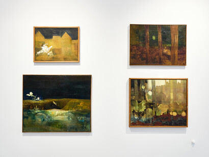 Anna Mark, I’m going to be a painter in Paris, exhibition view. Courtesy of Kisterem Gallery