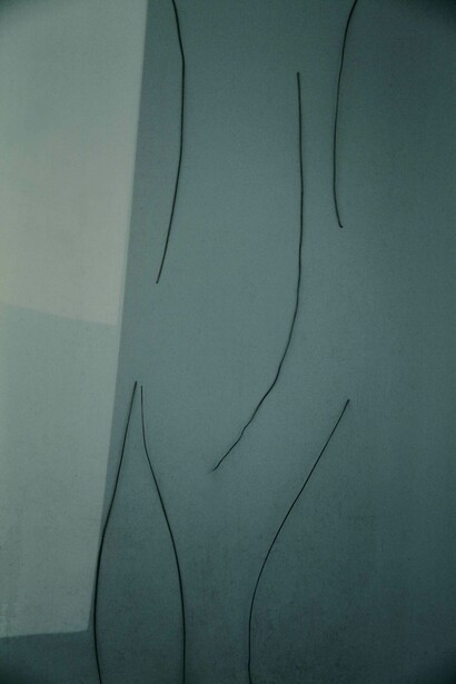 Cecilia Luci, In acqua, 2013, stampa a getto d'inchiostro su carta, Photo Rag Satin montata su alluminio, cm 150 x 100