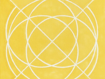 Lucinda Childs, Sol LeWitt. Courtesy of Galerie Thaddeus Ropac