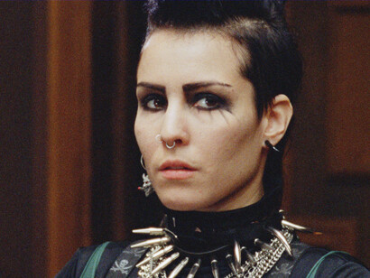 La actriz Noomi Rapace como Lisbeth Salander
