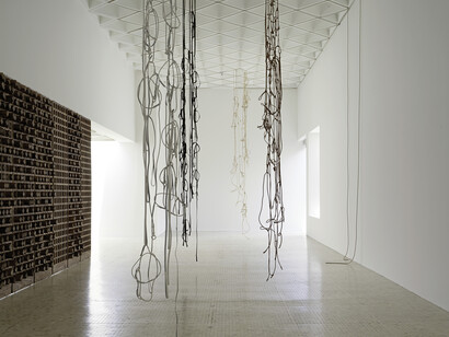 Discrepancias con C.P. Leonor Antunes . Vistas de instalación. Fotografía: © Nick Ash. Cortesía del Museo Tamayo