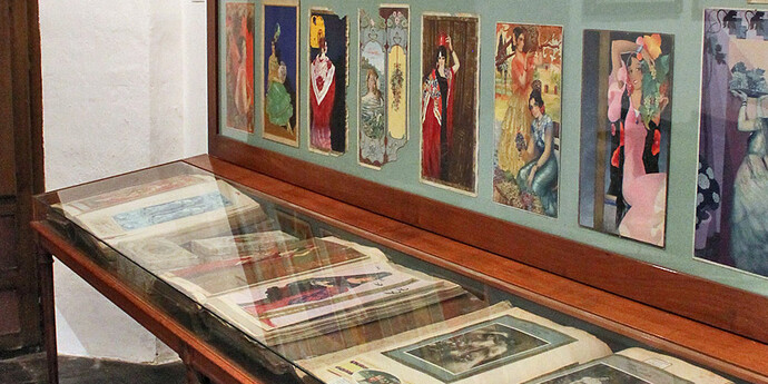 Imprenta, Exhibition view. Courtesy of Museo Unicaja de Artes y Costumbres Populares