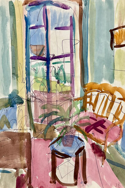 Jason Berger, Interior – Algarve, Portugal. Courtesy of Childs Gallery