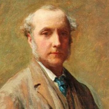 James Sant, Autoritratto, 1884, olio su tela