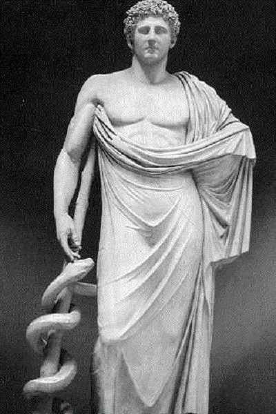 Statua di Asclepio