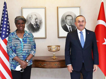 Ambassador Linda Thomas-Greenfield met today with Turkish Foreign Minister Mevlüt Çavuşoğlu. Ambassador Thomas-Greenfield reiterated the value of the strategic partnership between the United States and Turkey, our NATO Ally, 2021