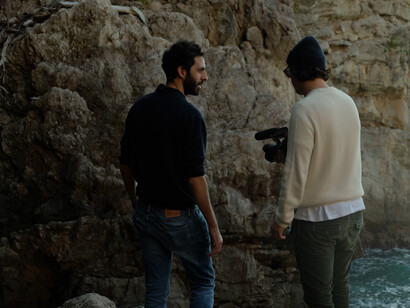 Roberto Pontecorvo e Ciro Apicella durante Marea 21. Courtesy Marea Art Project