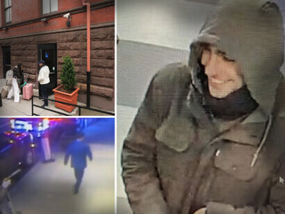 Demorar (delay) - negar (deny) - descalificar (depose), palabras inscritas en los casquillos de las balas, Nueva York, EE. UU.