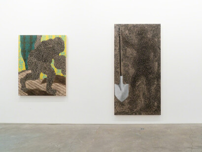 Curtains, Stages and Shadows. Courtesy of James Fuentes Gallery