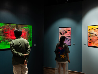Phattharakorn Singthong, Fields of conditions, exhibition view. Courtesy of Number 1 Gallery
