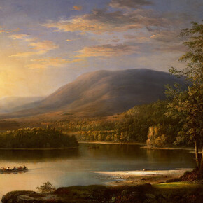 Robert S. Duncanson, Ellen's isle, loch Katrine, 1871. Courtesy of the Detroit Institute of Arts