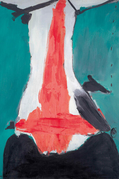 José Guerrero, Día festivo, 1968. Cortesía de la Fundación Juan March