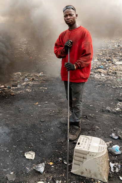 «Agbogbloshie 375». Fotografía: Willy Castellanos
