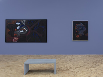 Various artists, The Paris years, exhibition view. Courtesy of Museo Tamayo