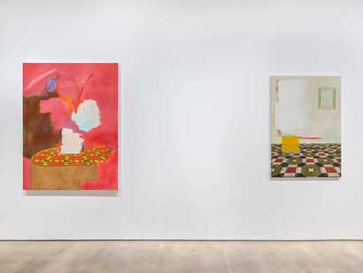 Ally Fallon, At the still point of the turning world, exhibition view. Courtesy of Hales Gallery