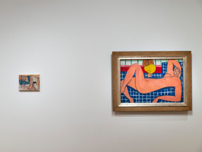 Fratino and Matisse: to see this light again, exhibition view. Courtesy of BMA