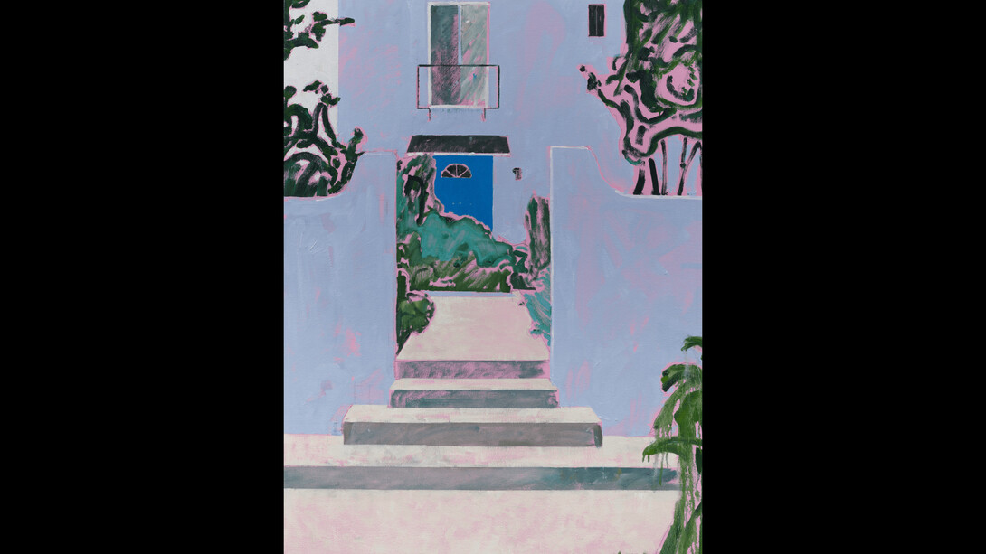 Nick McPhail, Entry, 2022, oil on canvas, 40x30 inches. Courtesy of the artist and Massey Klein Gallery