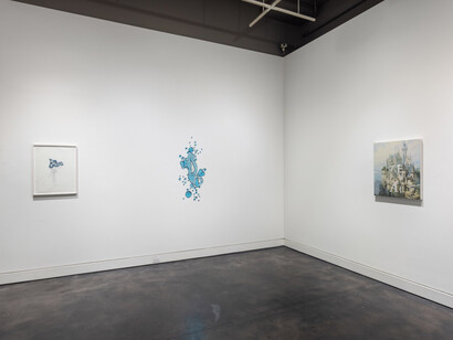 Rob Wynne, Thence, exhibition view. Courtesy of Locks Gallery