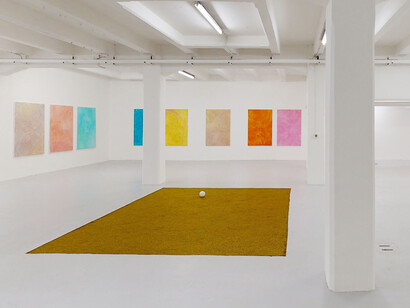 Installation view Stefan Milosavljevic @ The Flat – Massimo Carasi, Milano