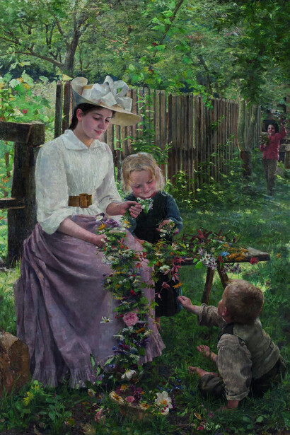Ivana Kobilca, Summer, 1889-90. Mit freundlicher Genehmigung des Unteren Belvedere.