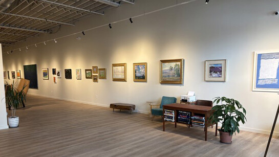 Various artists, Modern masters: American impressionism to abstract expressionism, exhibition view. Courtesy of Montanaro Fine Art