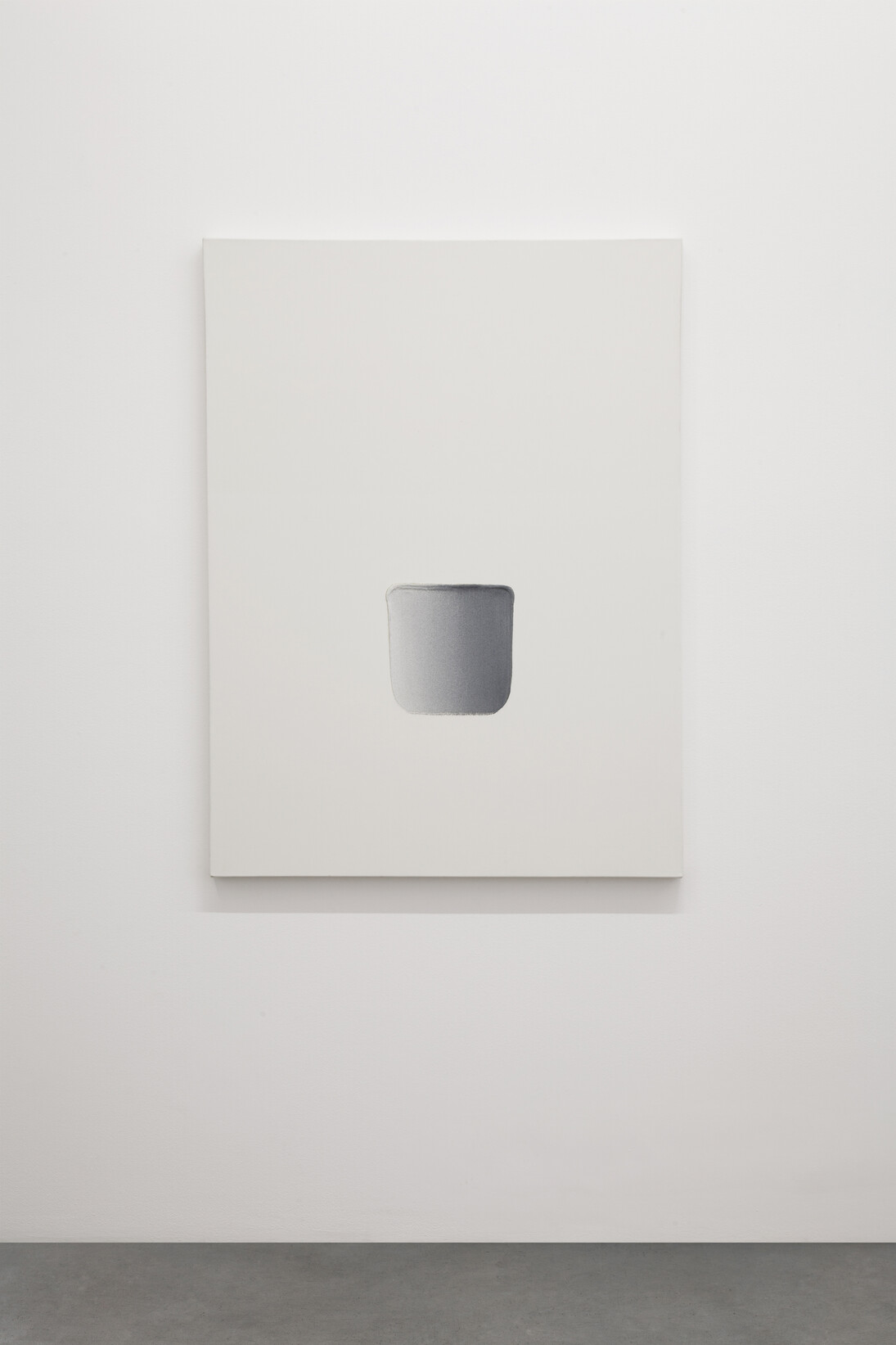 Lee Ufan (1936-), Dialogue, 2007, Huile et pigments minéraux sur toile, 130 x 97 cm, Signée et datée en bas à droite sur la tranche et en haut à droite au dos de la toile