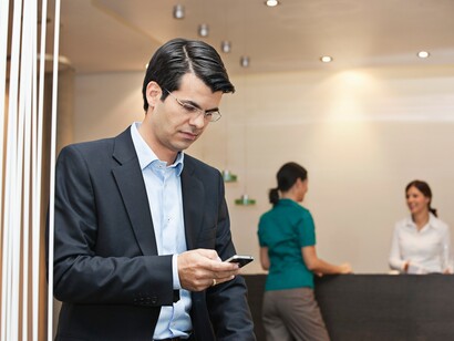 Chateando desde el móvil