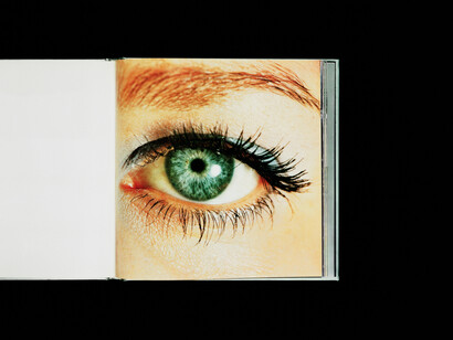 Anne Collier, Eye (Enlargement of Color Negative), 2007. Chromogenic print. Collection of Randy Slifka, New York.