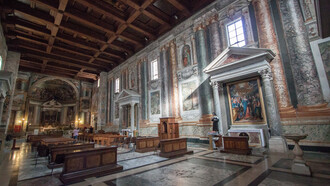 Basilica di San Vitale, Roma, Italia, interno