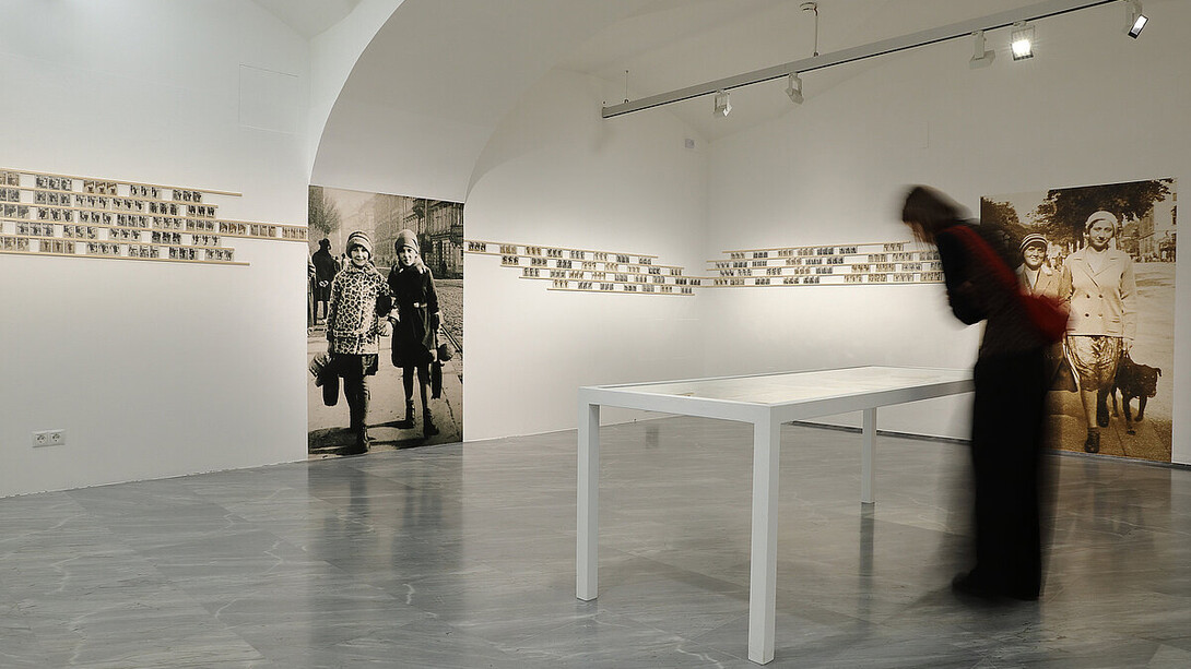 Der Grazer gehfotograf, ausstellungsansicht. Mit freundlicher genehmigung des Museum für Geschichte