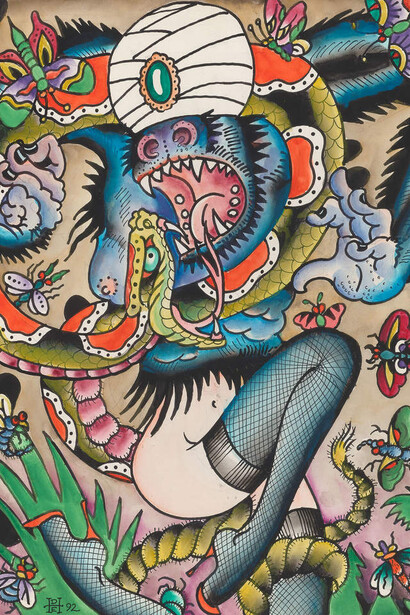 Ed Hardy. Courtesy of De Young Museum