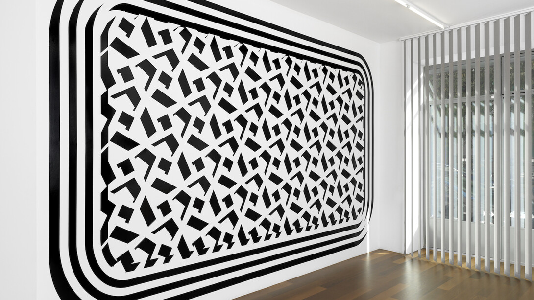 Pablo Siquier, Exhibition view. Courtesy of Galerie Xippas