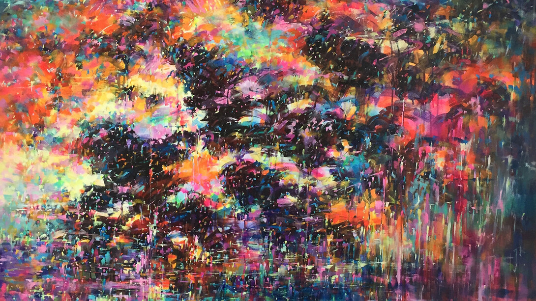 Mr Jago, Ignobilis, acrylic, spray paint and oil on canvas, 120 x 90 cm, Courtesy the artist and Unit London 