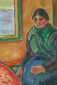 "Melancolía", óleo sobre lienzo, Edvard Munch, 1911