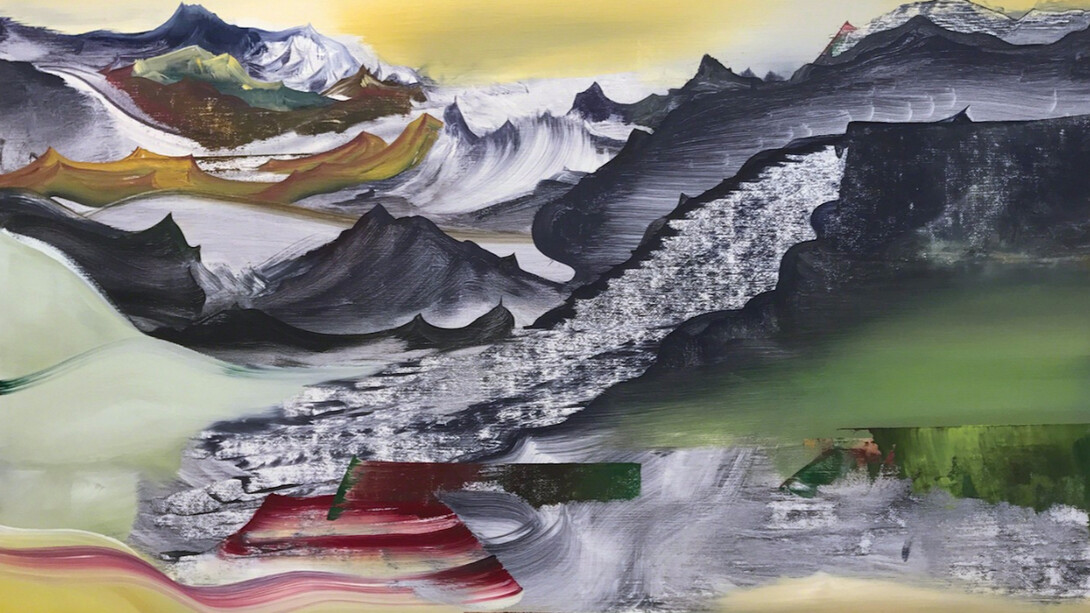 Elliott Green, Psychoid Moraine, 2016. Courtesy of Pierogi