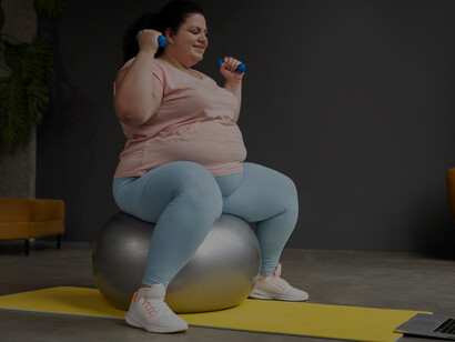 The inspiring journey of an obese woman striving for health and wellness through exercise, highlighting the determination and dedication required to overcome challenges and embrace a healthier lifestyle