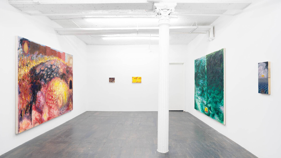 Thiang Uk, Shadow’s edge, exhibition view. Courtesy of Bureau Gallery 