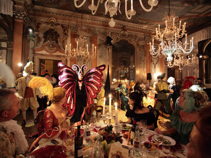 Festa in maschera al Carnevale di Venezia